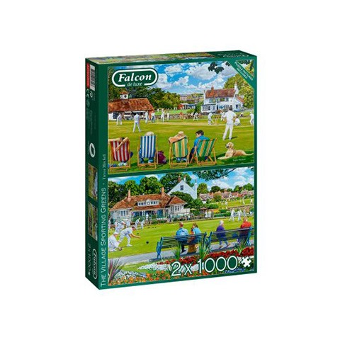 Puzzle The Village Sporting Greens - Banbury Arte