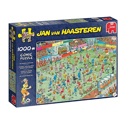 Puzzle Jan van Haasteren - WC Women's Soccer - Banbury Arte