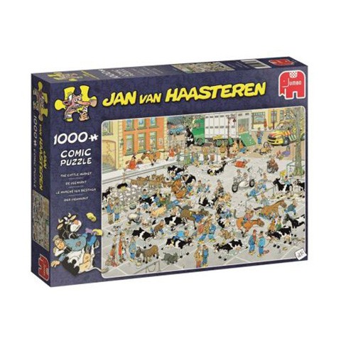Puzzle Jan van Haasteren - The Cattle Market - Banbury Arte