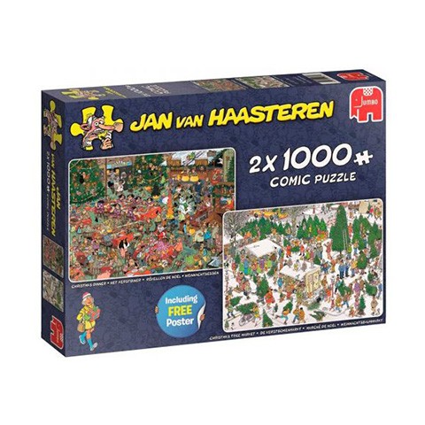 Puzzle Jan van Haasteren Christmas Gifts - Banbury Arte