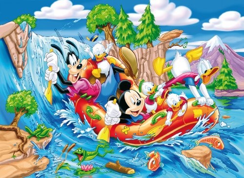 Puzzle Mickey, rafting - Banbury Arte