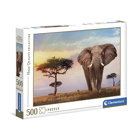 Puzzle African Sunset - 0