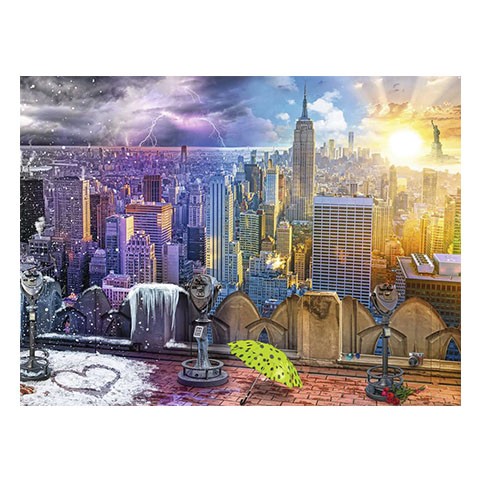 Puzzle Las estaciones de Nueva York - Banbury Arte