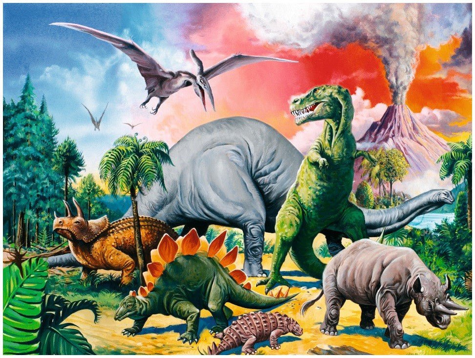 Puzzle Bajo los dinosaurios - Banbury Arte