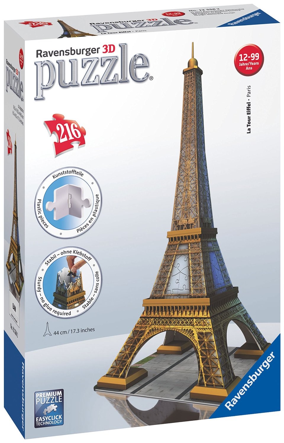 Puzzle Torre Eiffel 3D -  Banbury Arte