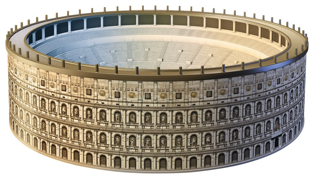 no pueden ver Subrayar Migración Puzzle 3D Coliseo Romano - 216 piezas Ravensburger 125784 – banburyarte